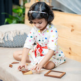 Tangram Puzzle for Kids | Classic Wooden Brain Teaser for 6+ Year | Explore Different Pattern with 7 Geometrical Pieces | Develop Problem-Solving Skills